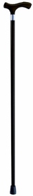 Standard Wood Cane, Derby Style, Black Finish 7/8" x 36"